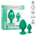 Calexotics – Cheeky 2 darabos anál dildó szett (zöld)