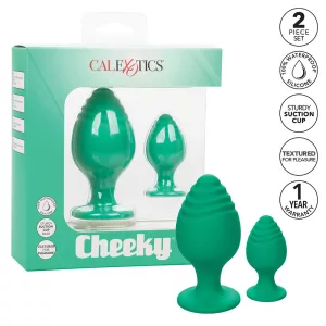 Calexotics – Cheeky 2 darabos anál dildó szett (zöld)