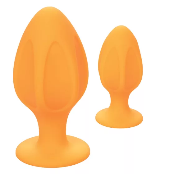 Calexotics Cheeky 2 db-os anál dildó szett (narancssárga)