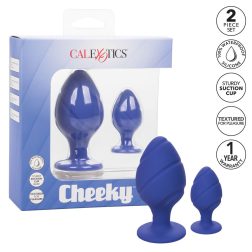 Calexotics Cheeky 2 db-os anál dildó szett (lila)