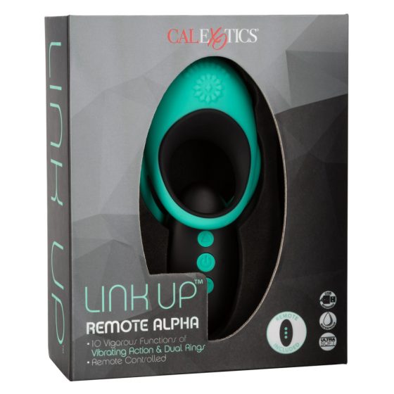 Calexotics Link Up Alpha vibrációs pénisz- és heregyűrű távirányítóval