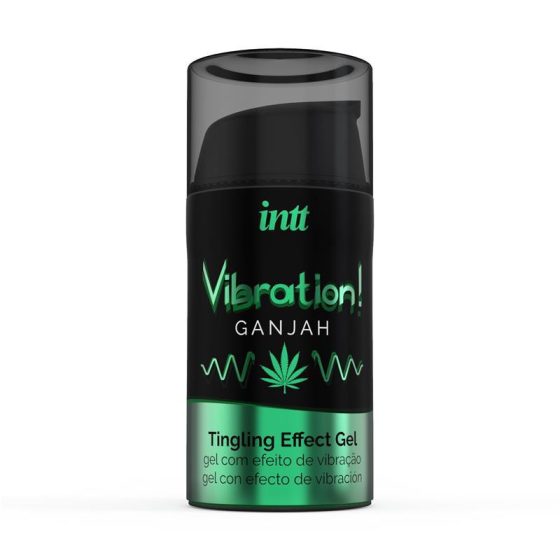 INTT Vibration! Ganjah stimuláló gél hölgyeknek, kannabisz aromával (15 ml)