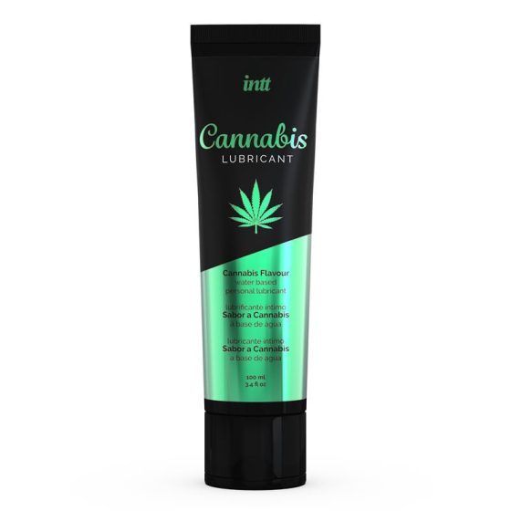 INTT vízbázisú síkosító, cannabisz aromávall (100 ml)