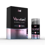   INTT – Vibration! Bubble Gum uniszex stimuláló gél eper aromával (15 ml) 