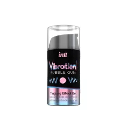   INTT – Vibration! Bubble Gum uniszex stimuláló gél eper aromával (15 ml) 