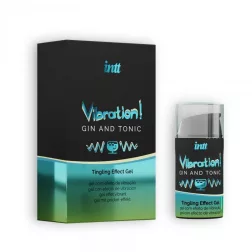   INTT – Vibration! Gin and Tonic uniszex stimuláló gél gintonic aromával (15 ml)