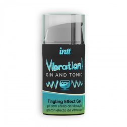  INTT Vibration! Gin and Tonic stimuláló gél hölgyeknek, gintonic aromával (15 ml)