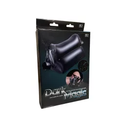   Dark Magic – felfújható álló hasáb szex párna csuklókötözőkkel.