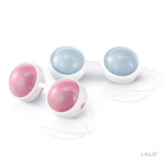 Lelo Luna Beads 2 x 2 darab prémium gésagolyó (mini)