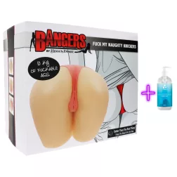   Bangers – Fuck My Naughty Knickers műpopsi (ajándék EasyGlide 500 ml síkosítóval) 