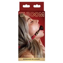 Taboom Luxury szilikon szájpeckelő golyó