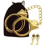   Taboom – Luxury arany színű, fém csuklóbilincs (226 gramm)