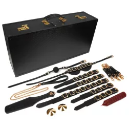 Taboom – Masterpiece 11 részes BDSM-készlet bőröndben
