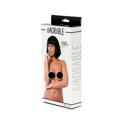 Amorable – Kleopátra fazonú, rövid paróka (fekete)