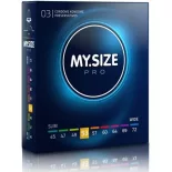 My Size – Pro 53. - 3 db egyedi méretű óvszer (53 mm)