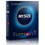 My Size – Pro 60. - 3 db egyedi méretű óvszer (60 mm)
