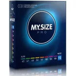 My Size – Pro 72. - egyedi méretű óvszer (72 mm, 3 db)