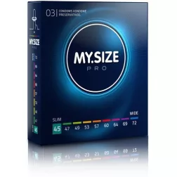 My Size – Pro 45. - 3 db egyedi méretű óvszer (45 mm)