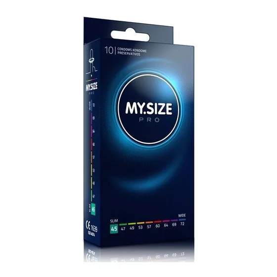 My Size – Pro 45. - 10 db egyedi méretű óvszer (45 mm)