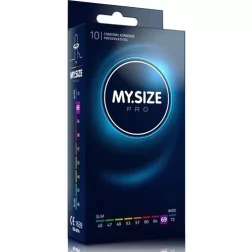 My Size – Pro 69. - 10 db egyedi méretű óvszer (69 mm)