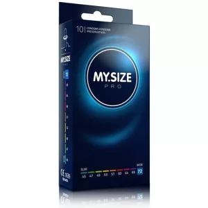 My Size – Pro 72. - 10 db egyedi méretű óvszer (72 mm)