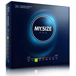 My Size – Pro 49. - 36 db egyedi méretű óvszer (49 mm)