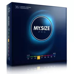 My Size – Pro 53. - 36 db egyedi méretű óvszer (53 mm)