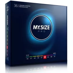 My Size – Pro 60. - 36 db egyedi méretű óvszer (60 mm)