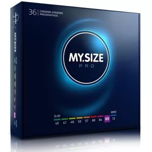 My Size – Pro 69. - egyedi méretű óvszer (69 mm, 36 db)
