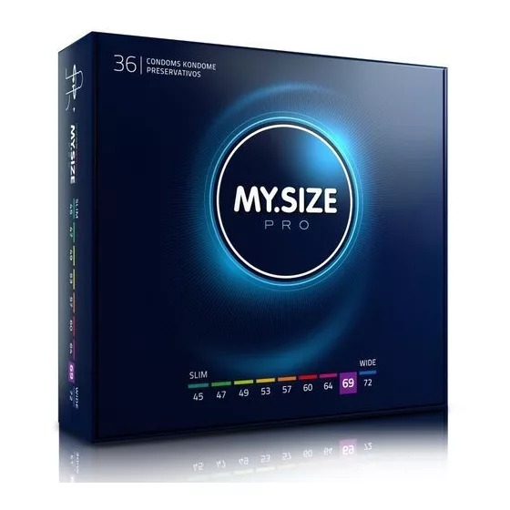 My Size – Pro 69. - egyedi méretű óvszer (69 mm, 36 db)