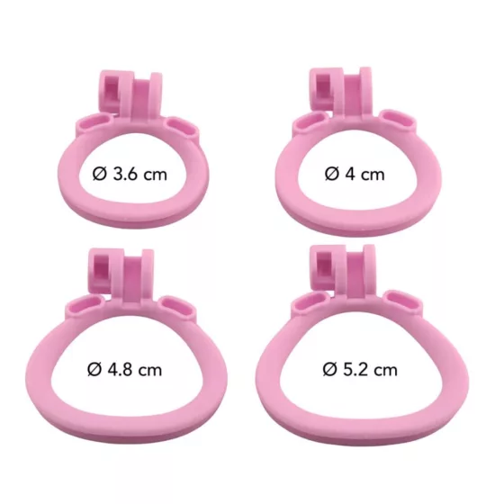 Hidden Desire – műanyag péniszlakat (pink, extra rövid)