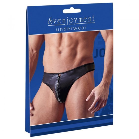 Svenjoyment cipzáros férfi alsó fényes anyagból 21113901721