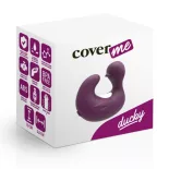   Cover Me – kisméretű csiklóizgató kacsa vibrációval (bordó)