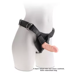   King Cock – Plus Triple Density 9" tapadótalpas dildó (23 cm)