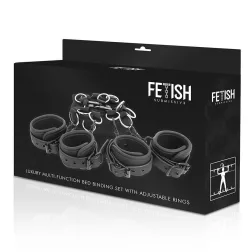 Fetish – multipozíciós ágyhoz kötöző készlet