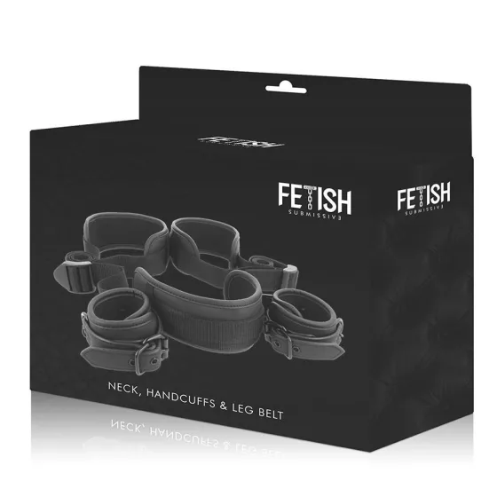Fetish – felhúzott lábak kötöző készlet