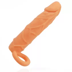 Addicted Toys – pénisztoldó (18 cm, világos bőrszín)