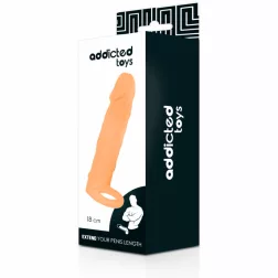 Addicted Toys – pénisztoldó (18 cm, világos bőrszín)