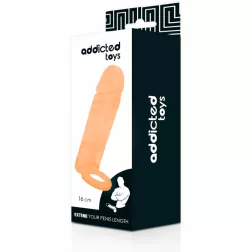 Addicted Toys – pénisztoldó (16 cm, világos bőrszín)