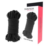 Darkness – bondage kötél (fekete, 10 méter)