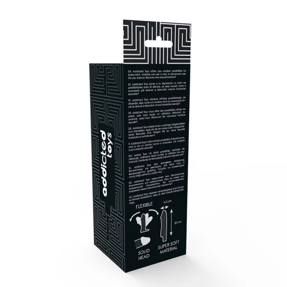 Addicted Toys – herehámos pénisztoldó (áttetsző)