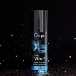   Orgie – Sexy Vibe Liquid Vibrator uniszex stimuláló gél extra bizsergetéssel (15 ml)