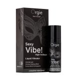   Orgie Sexy Vibe High Voltage stimuláló gél hölgyeknek, extra intenzív (15 ml)