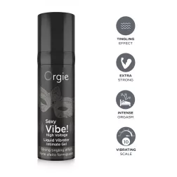   Orgie – Sexy Vibe High Voltage uniszex stimuláló gél, extra intenzív (15 ml)