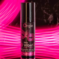 Orgie Sexy Vibe! Intense orgazmus gél hölgyeknek (15 ml)