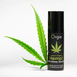   Orgie – Intense Orgasm Hemp! uniszex stimuláló gél kendermagolajjal (15 ml)