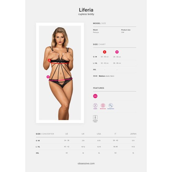 Obsessive Liferia body (fekete).