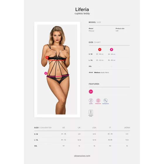 Obsessive Liferia body (fekete).