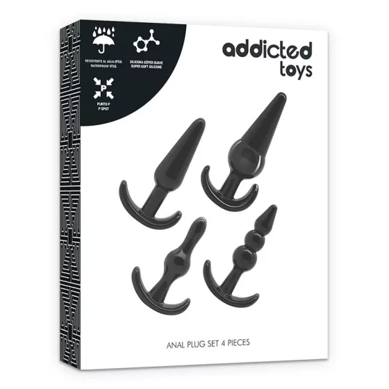 Addicted Toys – 4 darabos anál dildókészlet