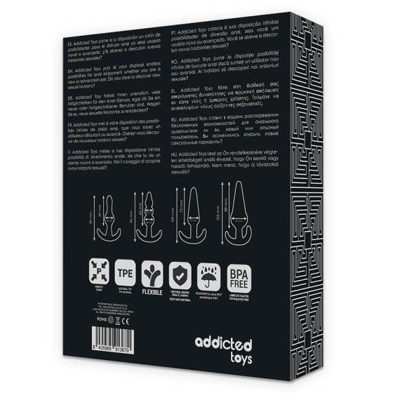 Addictes Toys 4 darabos anál dildó készlet